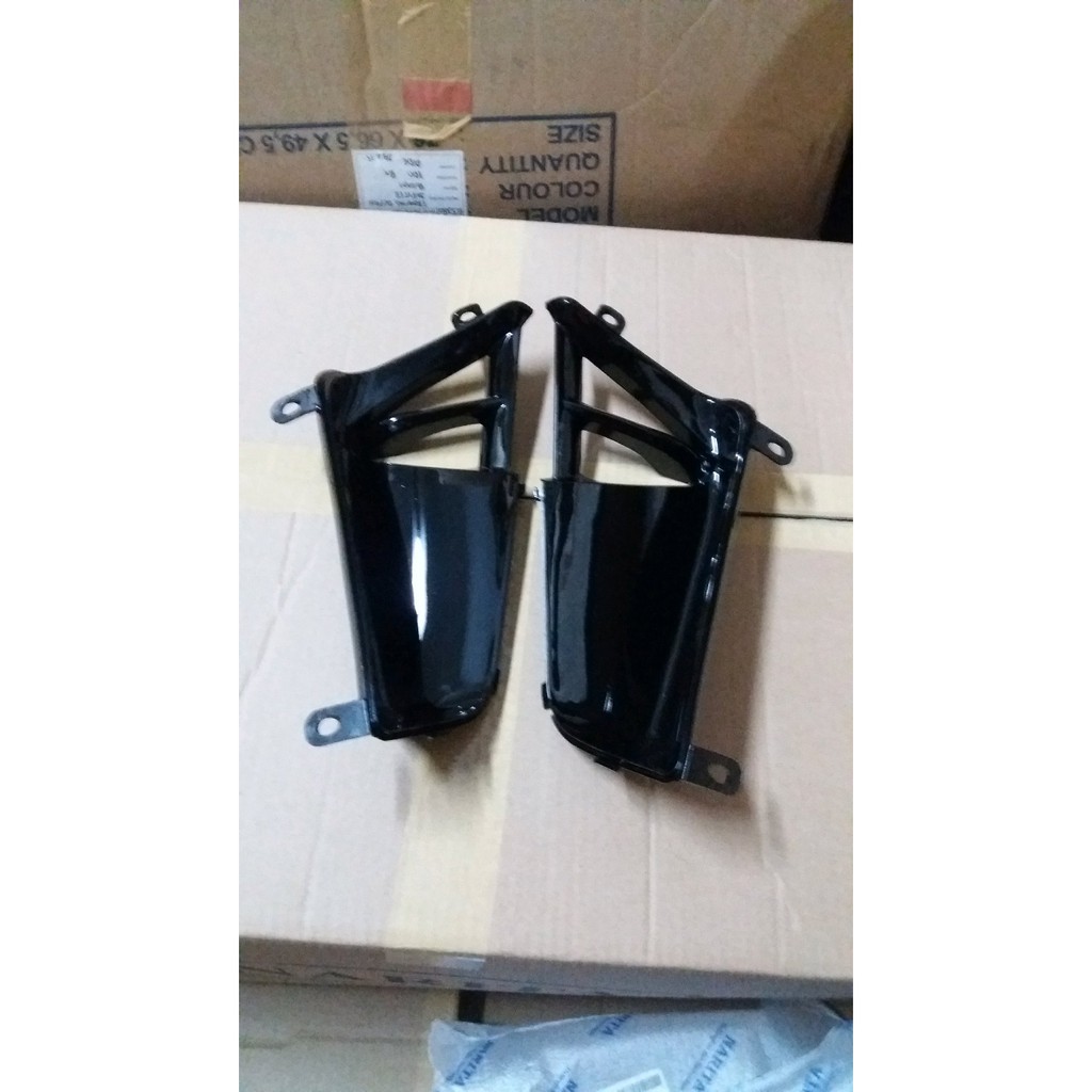 Narita - Sirip Cover Angin Supra X 125 2007 Batman Hitam