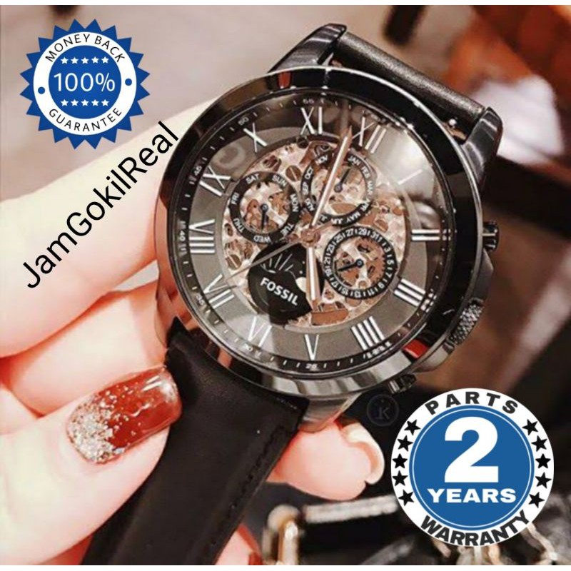 Jam Tangan Fossil Pria Original Garansi Resmi ME3028 Automatic Fullset Box