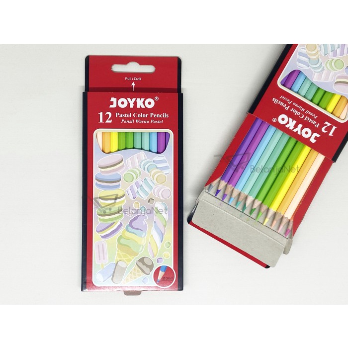 

Hari Ini Pastel Color Pencils Pensil Warna Joyko Cp-125P 12 Warna Pastel Terbatas