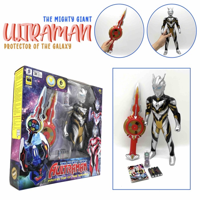 Toko Mainan ALFA Robot The Mighty Giant Ultraman & Weapon BP9562