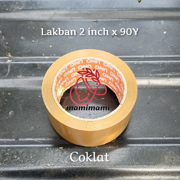 

Lakban Coklat 2 Inch x 90 Yard Solatip Murah Solasi 45mm x 90Yard