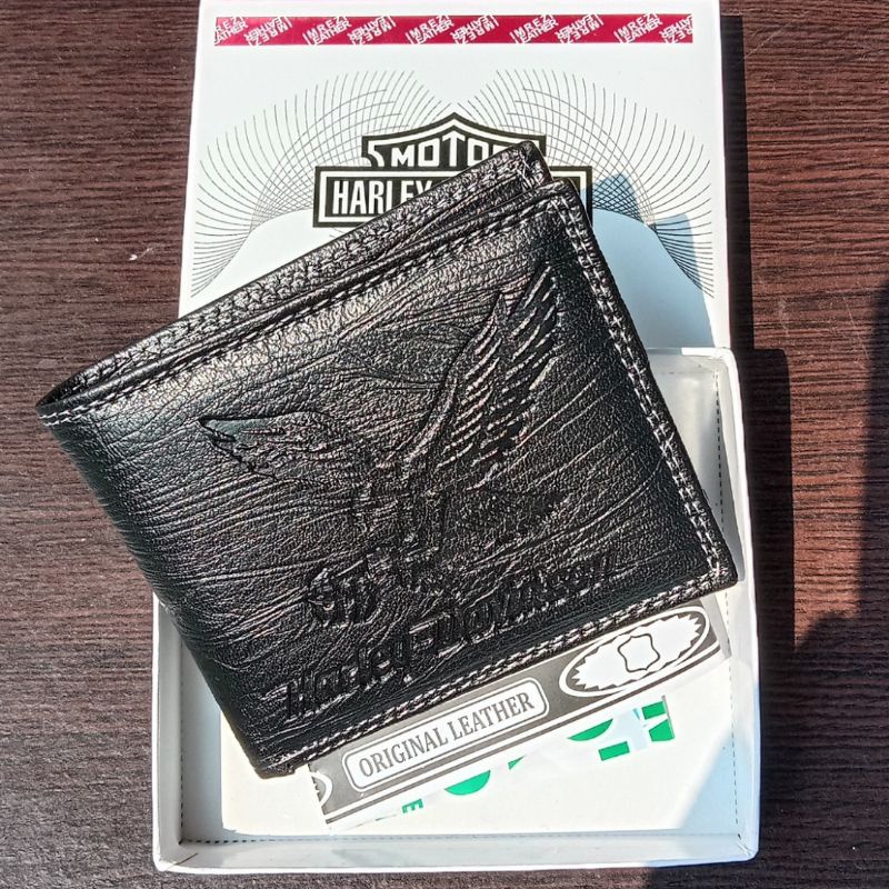 Serba 10.000 - Dompet Pria Retro 88C12 + BOX Dompet Kulit Sintetis Lipat Dua Multicard Stylish-2