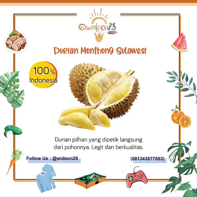 

Durian Monthong Sulawesi by @wideon28