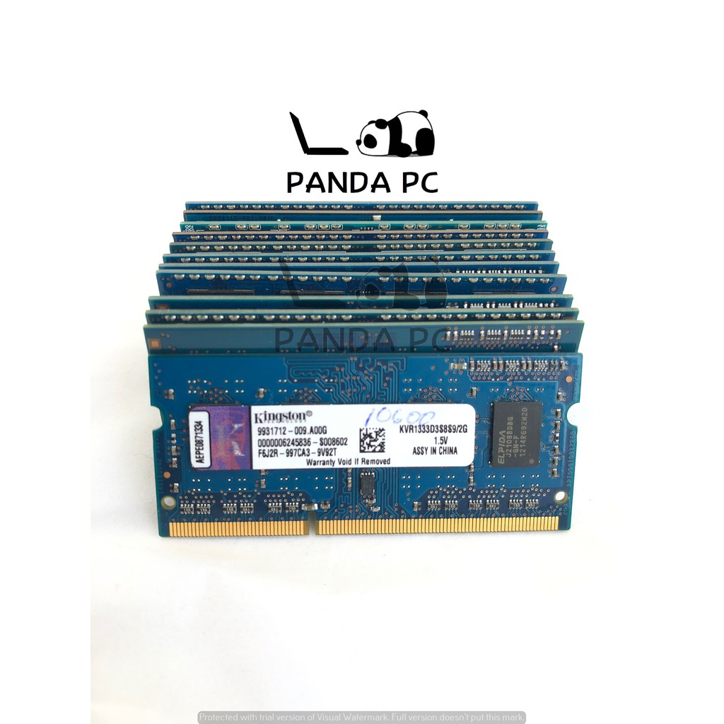 RAM Memory Laptop DDR3 2GB SO-DIMM 10600S