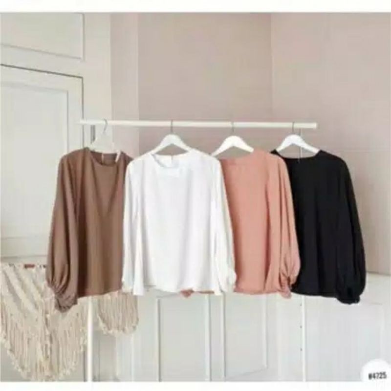 Fourfashion BALENA BLOUSE BAHAN TWISCONE FIT L RF