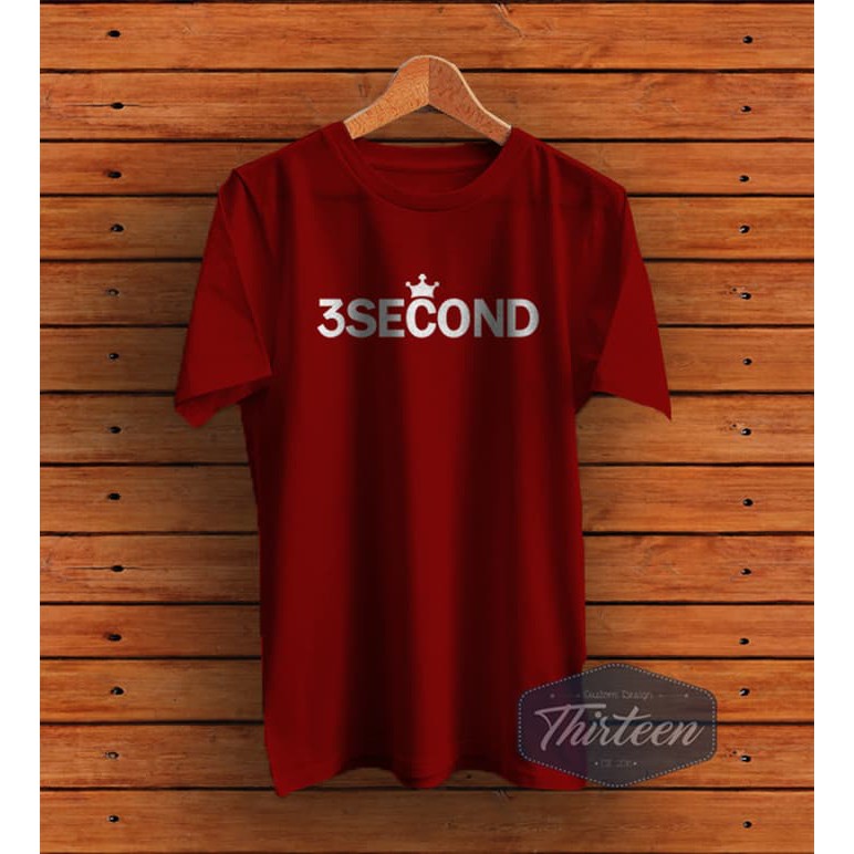 Kaos Replika 3 Second / 3Second / Three second