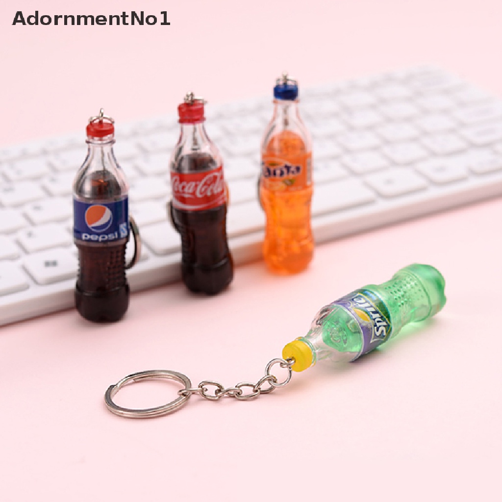 [AdornmentNo1] Fashion Drink Bottle Handmade Resin Charms Keychain Car Trinket Gift Souvenirs [new]