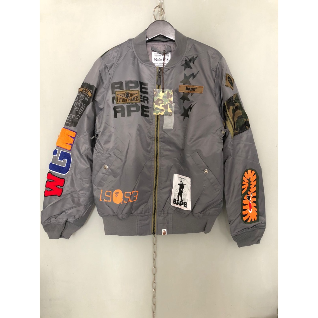 Jaket 2025 bomber bape