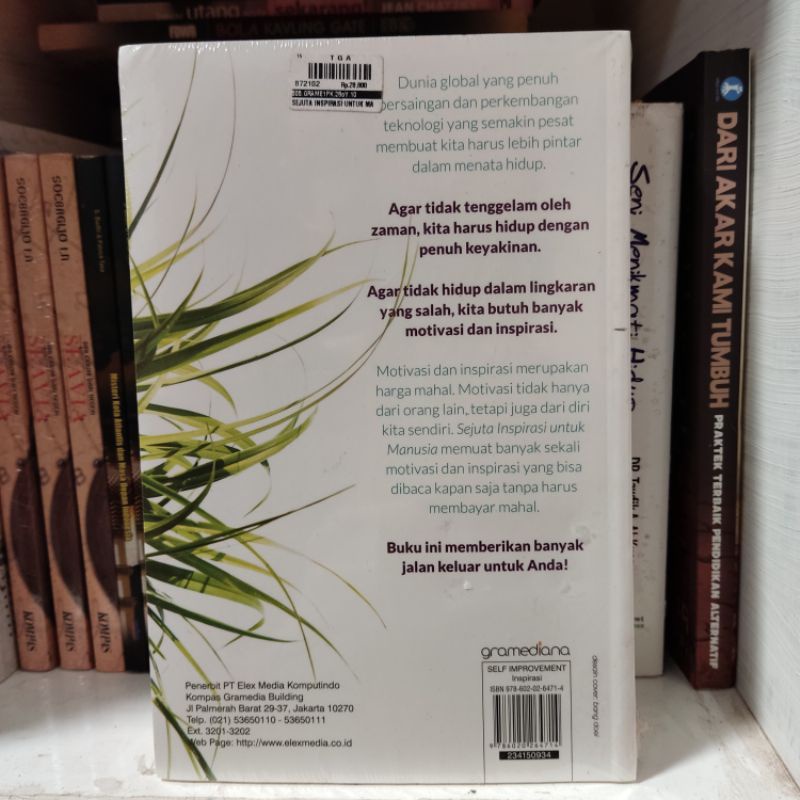 Buku Murah - Buku Sejuta Inspirasi Untuk Manusia-1