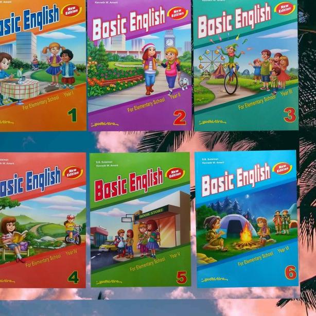 

Model Baru BUKU BAHASA INGGRIS BASIC ENGLISH SD MI KELAS 1 2 3 4 5 6 YUDHISTIRA