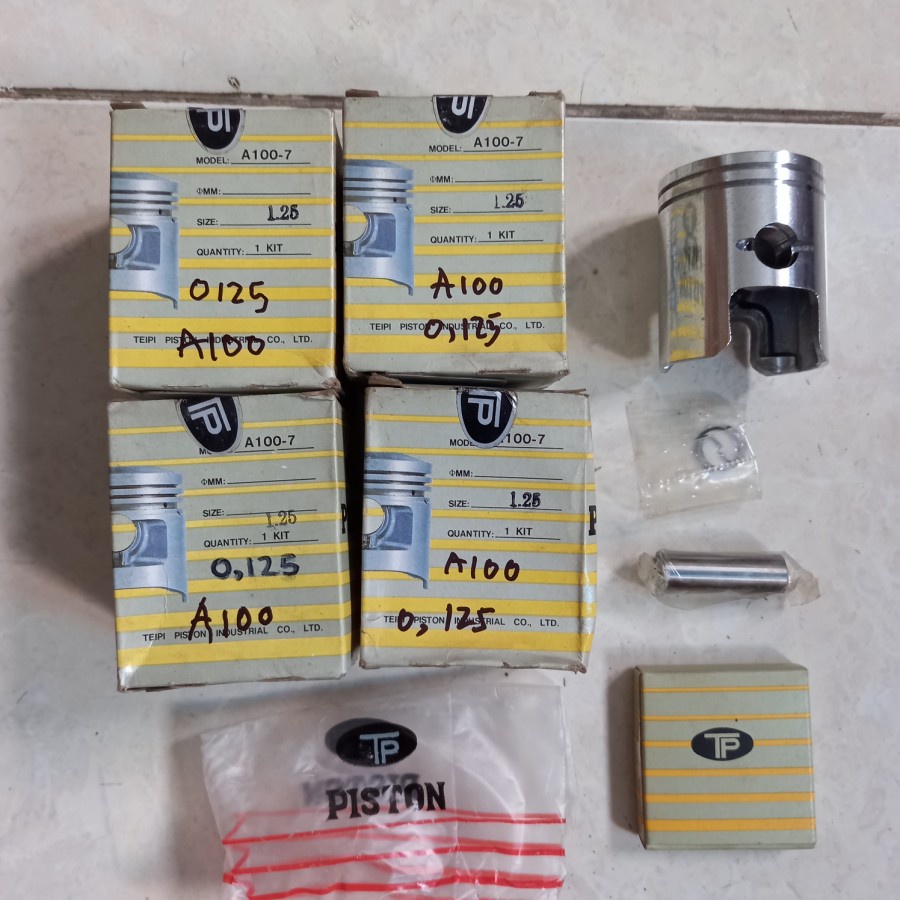 Piston Kit Suzuki A100 os. 1.25 Merk TP
