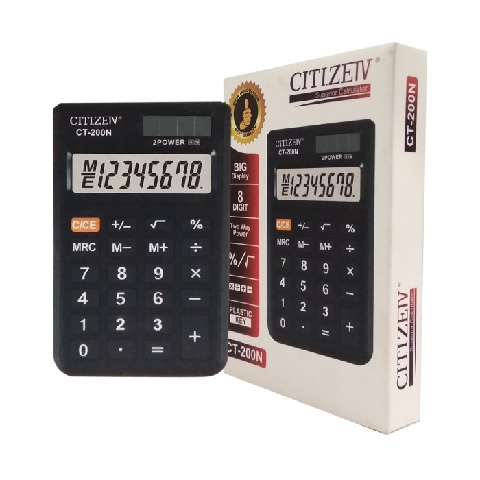 

KalkulatorCITIZEIV CT-200N 200 N 8 Digits