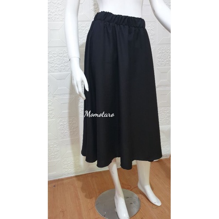 Simple Midi Skirt [M004]