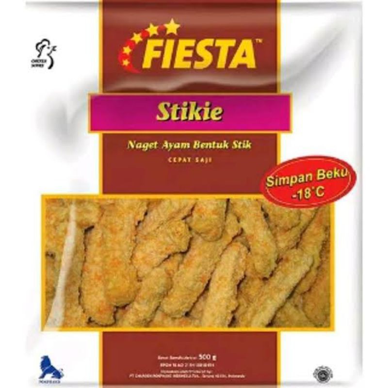 

Fiesta Stikie 500gr Naget Ayam Bentuk Stik