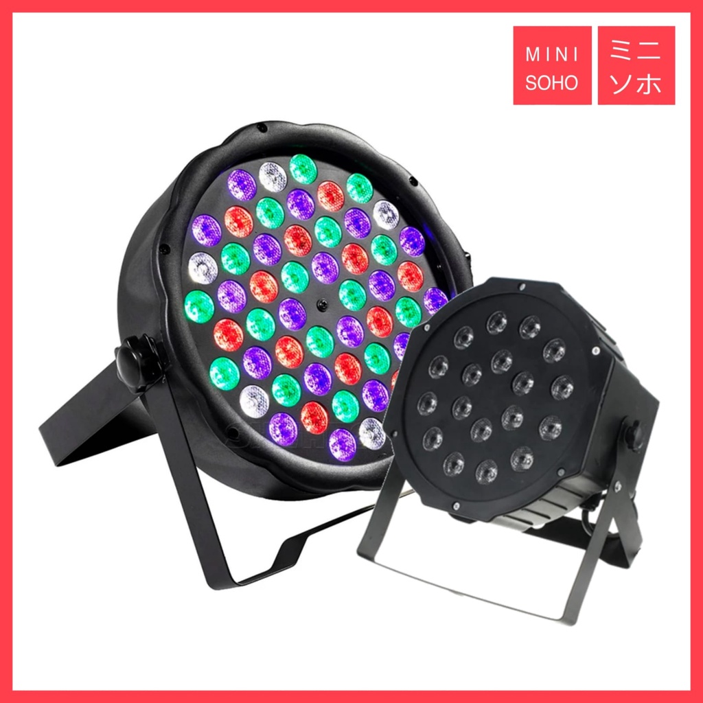 Lampu Sorot Panggung Disco 54 x 3W / 18 x 3W LED PAR RGB RGBW Spotlight Hias