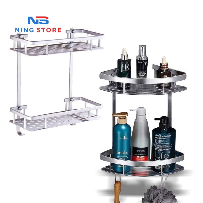 RAK STAINLESS 2 SUSUN/RAK BUMBU/RAK SABUN