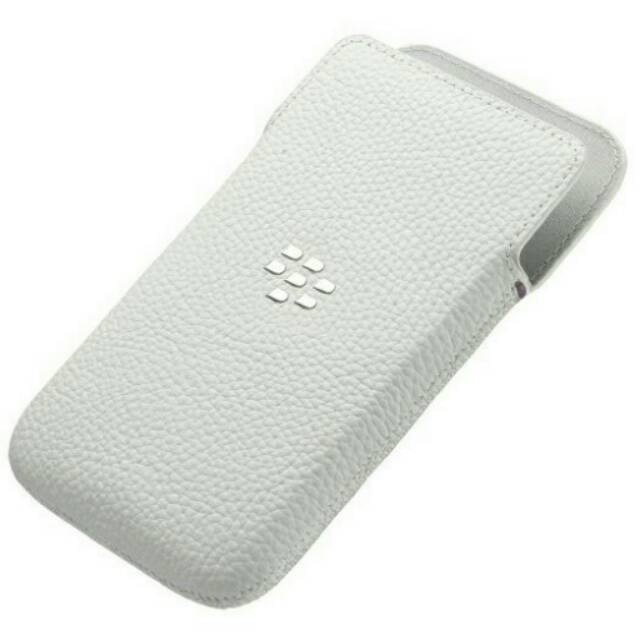 Blackberry Classic Leather Pocket Q20 - White