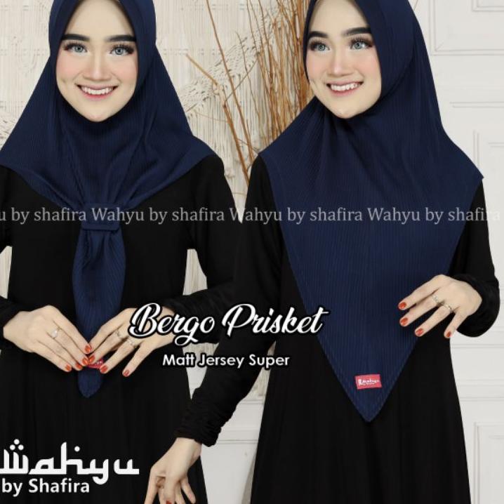[KODE PRODUK N0GTN8651] BERGO PLISKET PET HIJAB INSTAN FREE BROS / GESPER WAHYU BY SHAFIRA JILBAB PL