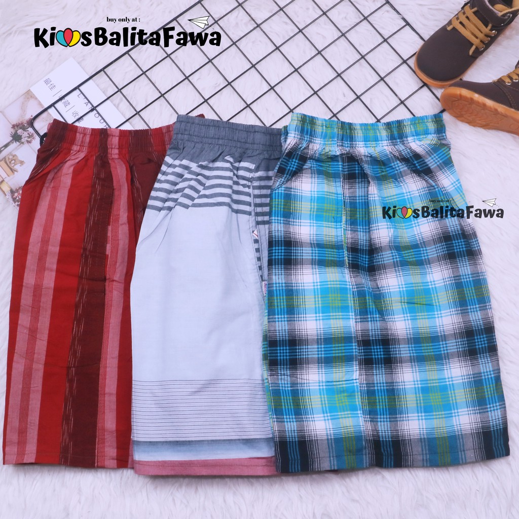 (REMAJA) Celana Hawai Lexi Anak Muda fit to M / Celana Pendek Harian Anak Laki Santai Pants Cowok