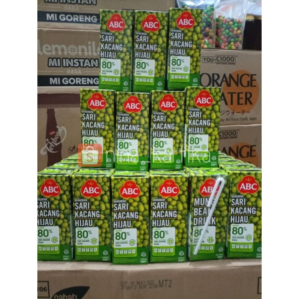 ABC SARI KACANG HIJAU  250ML MINUMAN MUNG BEAN DRINK