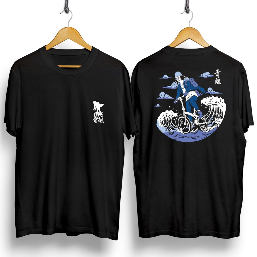 BENKA/SEPEDA LAUT/BICYCLE/GROSIR/BAJU PRIA/BAJU DISTRO/KAOS PRIA/KAOS DISTRO/SABLON DEPAN BELAKANG