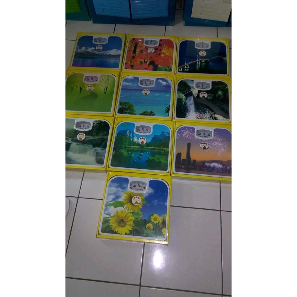 timbangan badan analog