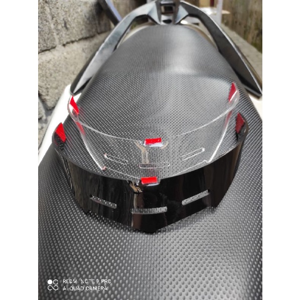 Spoiler Zeus 806 Pnp Spoiler Helm Zeus 806 Hitam Murah Kualitas Mewah Plus 3M