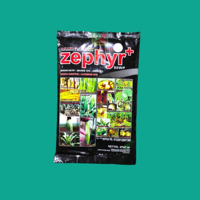 Fungisida dan Bakterisida ZEPHYR+ 80WP 250 Gram / Fungisida Zepir / Fungisida