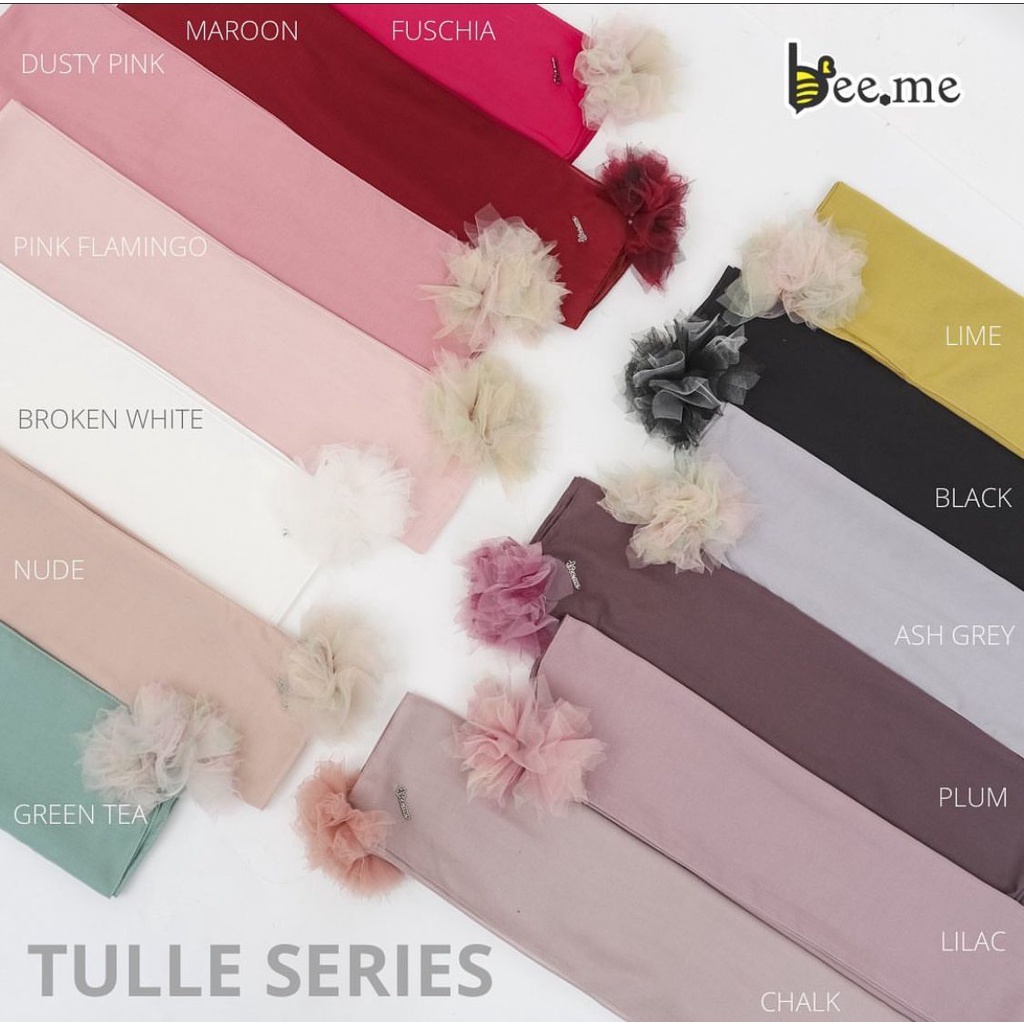 kerudung bee me BeeMe TULLE SERIES, kerudung bee mee , hijab bee me// HIJAB BEEME TULE// KERUDUNG BE