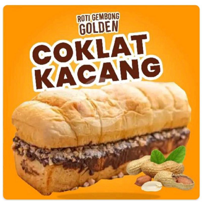 Promo Roti Gembong Golden-Coklat kacang