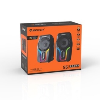 Speaker Gaming Jertech S5 Teana Audio Wired Speaker RGB Controller