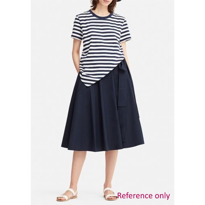 [ EB ] 1429001 UNQ GU MIDI SKIRT ROK FLARE