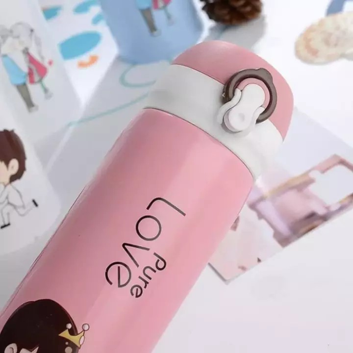 TERMOS KANCING GLASS LOVE / BOTOL KACA BPA FREE