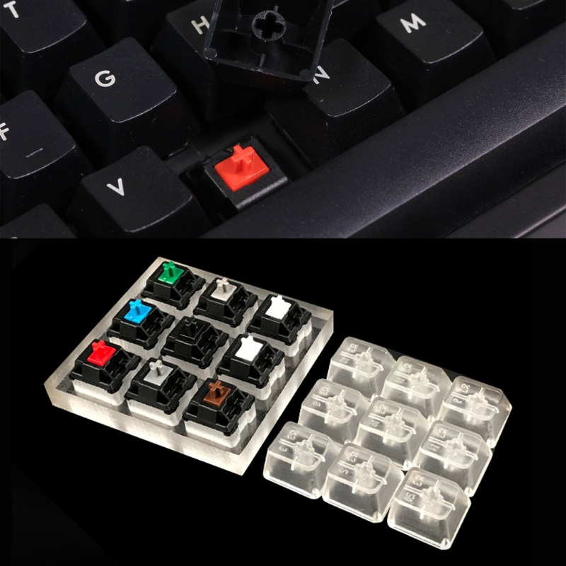 Btsg Keyboard Tester Kit Tester Saklar Keyboard Mekanik 9switch Untuk Cherry MX