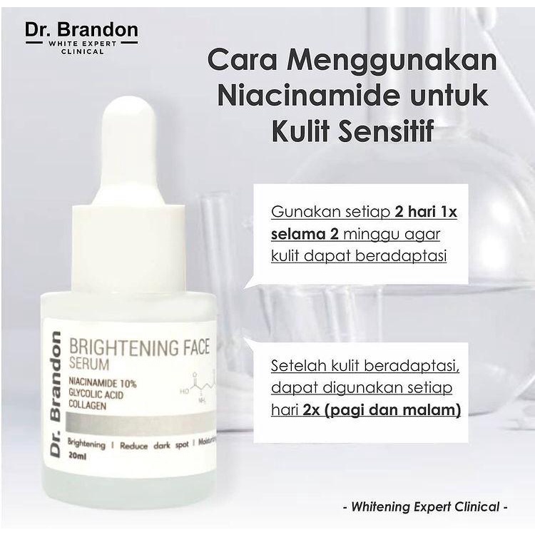 DR BRANDON BRIGHTENING SERUM WAJAH