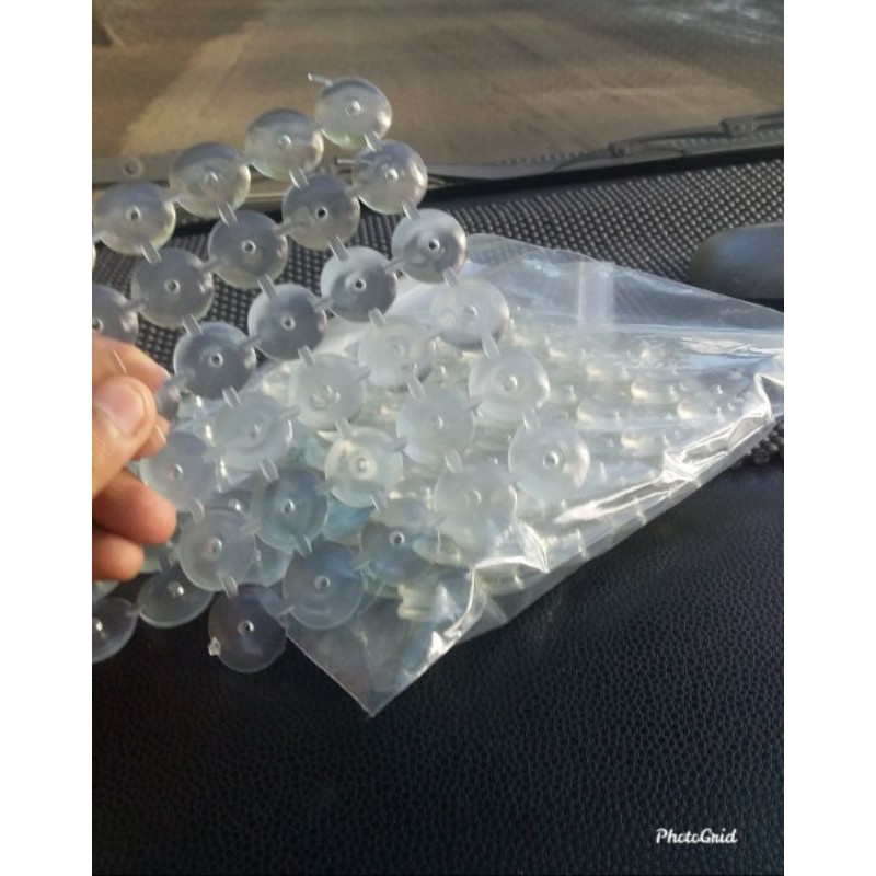 karet paku asbes atau payung bening transparan harga per lembar