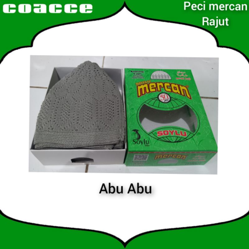 PECI RAJUT MERCAN HAJI I KOPIAH MERCAN