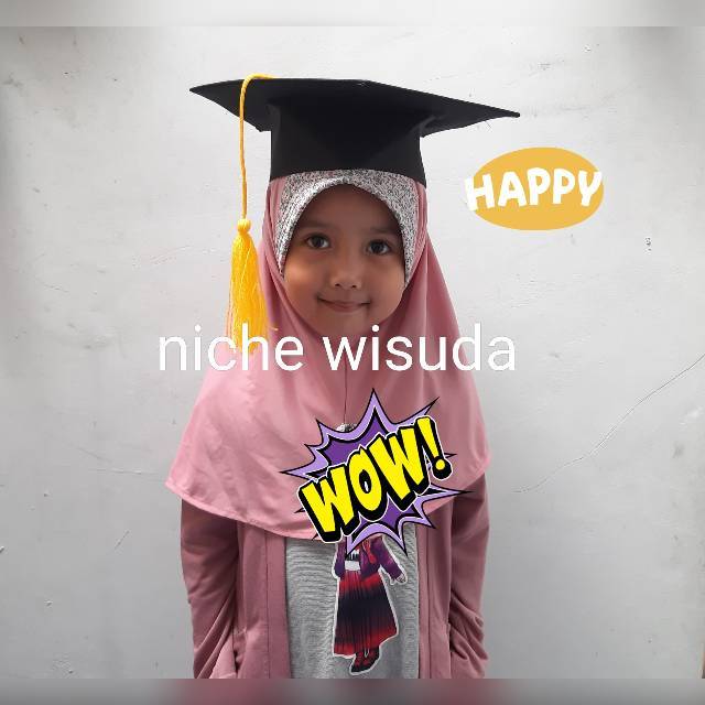 Topi wisuda TK