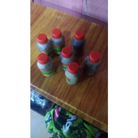 minyak lintah campur Daun bungkus