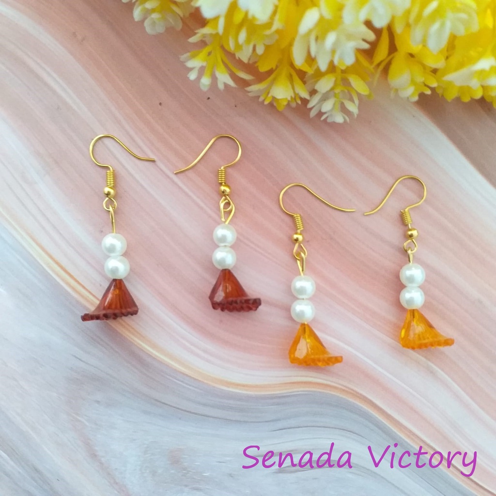 Senada Victory Anting Bunga Tulip Cantik Aksesoris Wanita SVA303