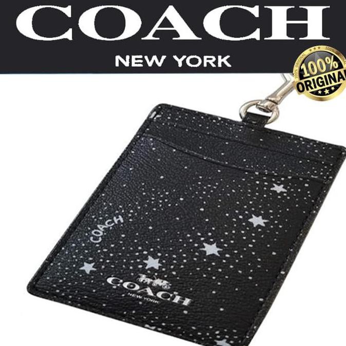 

BISA BAYAR DITEMPAT COACH ID LANYARD Black New Star Night 100% AUTHENTIC! FREE ONGKIR Kode 657