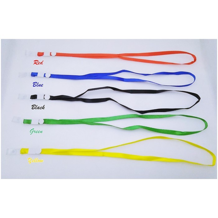 

Kalung Tali ID Card 1 cm Cantol Plastik Lanyard / Name Tag Murah | Gantungan ID Card | Tali Card PCL