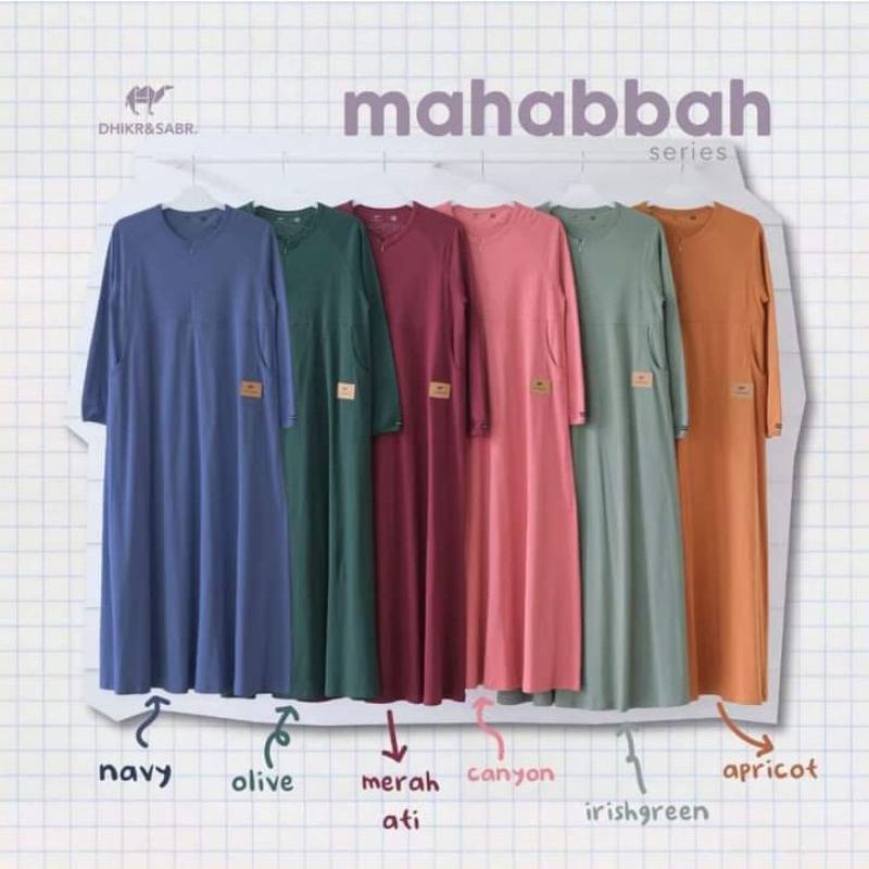 PROMO GAMIS DHIKR MAHABBAH ORIGINAL TERMURAH/GAMIS POLOS