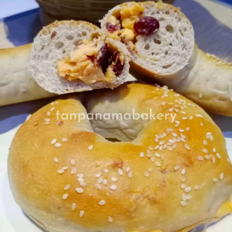 

Bagel cream cheese, Bagel cream choco, TANPA PO