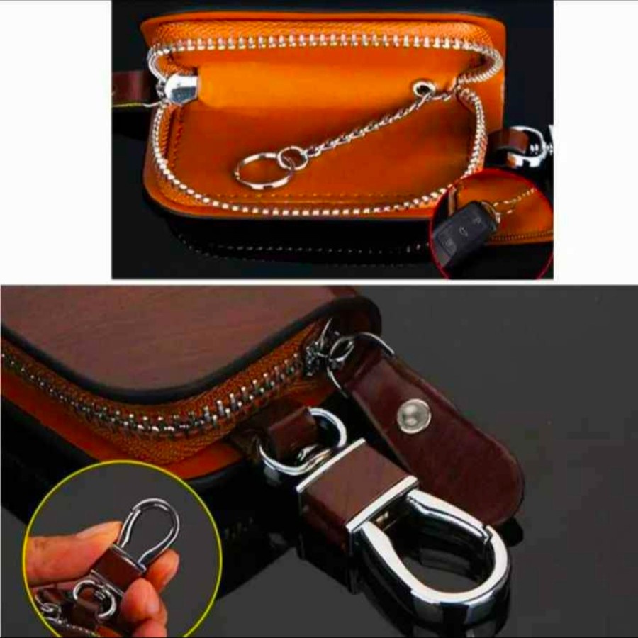 dompet STNK gantungan kunci logo HONDA