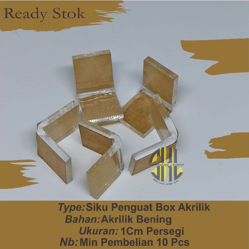 sikuakrilik penguat box akrilik