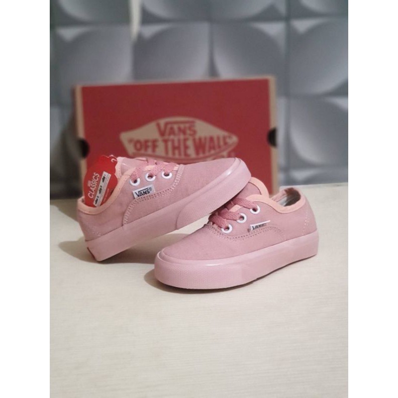 sepatu bayi perempuan vans pink size 17-25