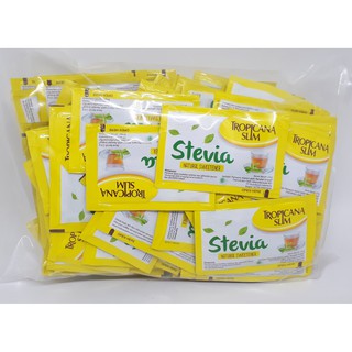 Tropicana Slim Stevia Sweetener 100 sachet 2.6 gram