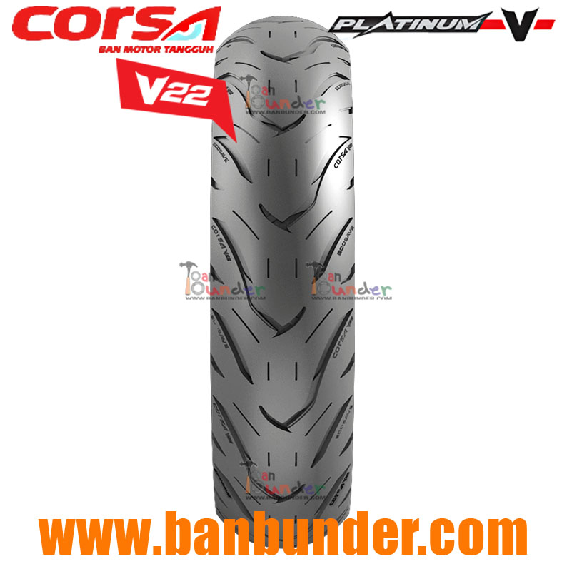 BAN CORSA 80/90-17 V22 PLATINUM - TUBELESS