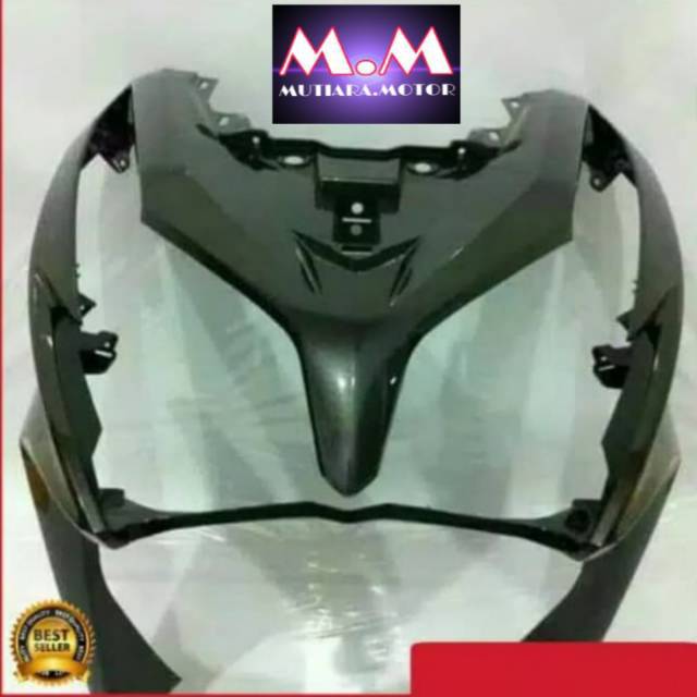 cover tameng body depan vario 125 old hitam